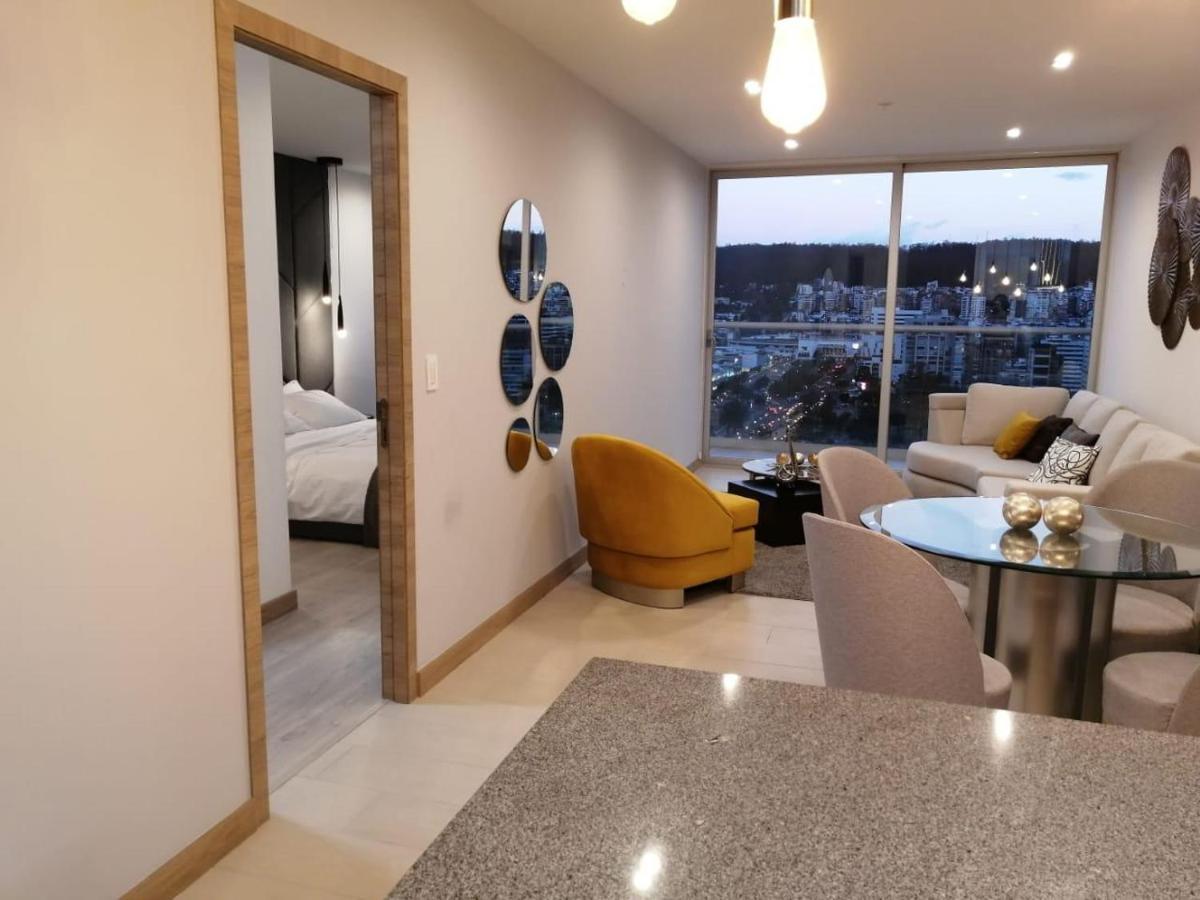 Suite Apartameto 1606 Espectacular Vista La Carolina, Piso 16 One - Кито Экстерьер фото